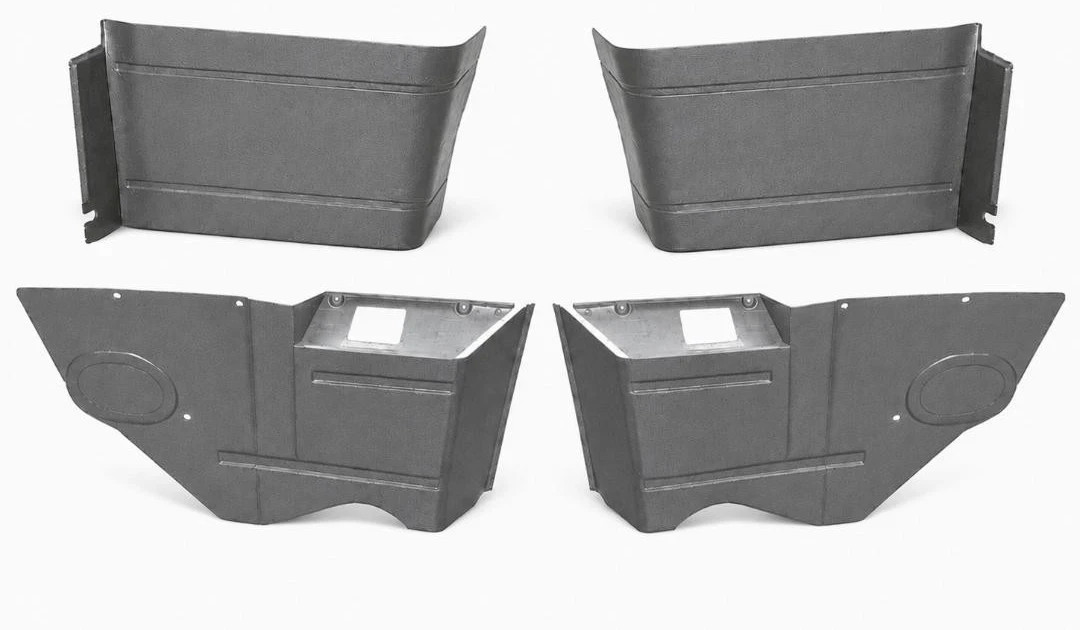 Rear Arm Rest Fits 1967-69 Camaro Firebird Coupe Convertible New Pair