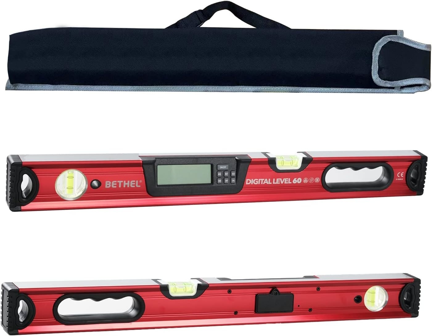 24-Inch Digital Magnetic Level- IP54 Dust and Waterproof Electronic Smart Tool 24-Inch Digital Magnetic Level- IP54 Dust and Waterproof Electronic Smart Tool