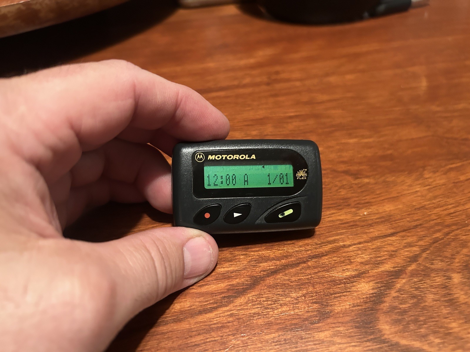 Vintage Motorola Pager FLEX (smallest ever if I remember right)