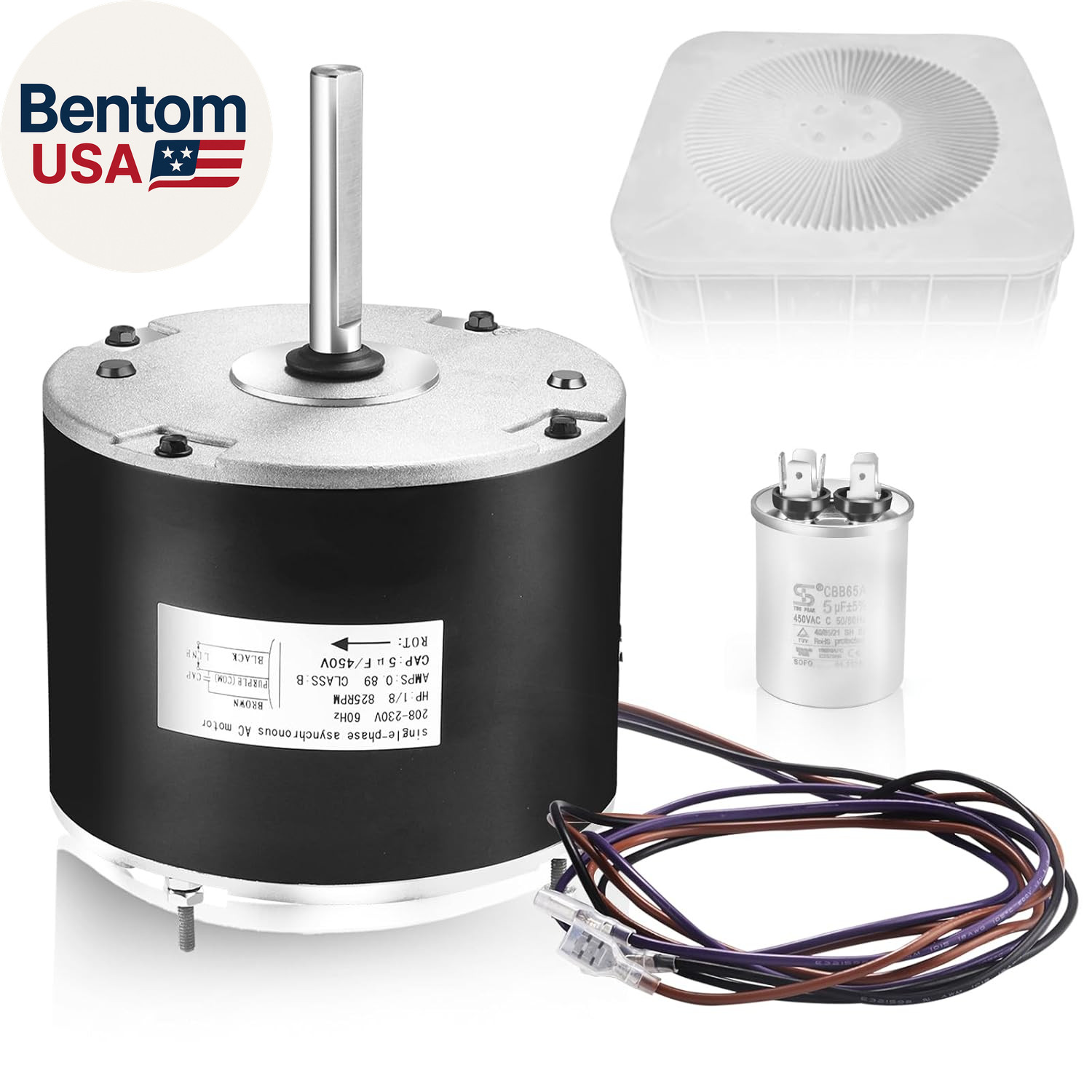 MOT18688 Condenser Fan Motor - Upgraded Replacement for Trane American Standard, MOT18688 Condenser Fan Motor - Upgraded Replacement for Trane American Standard,