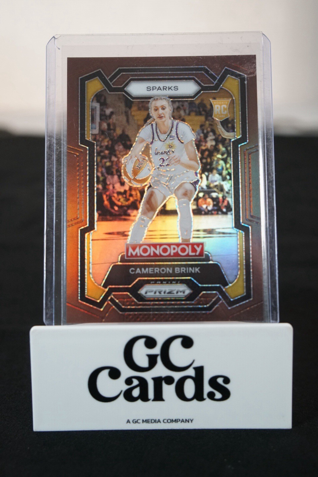 Panini 2024 Prizm Monopoly WNBA Cameron Brink #39 Brown Prizm RC /249 Sparks