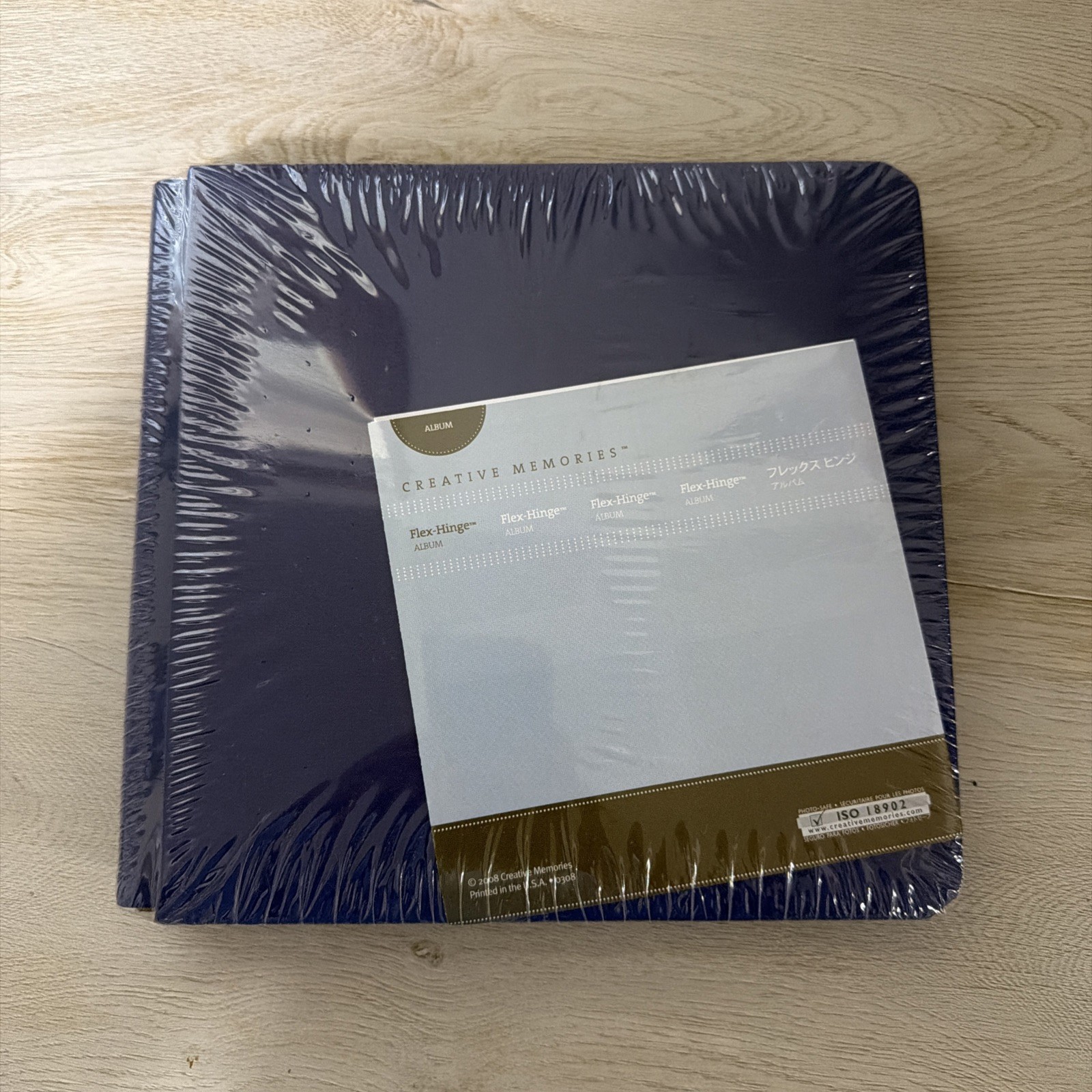 Creative Memories 8x8 Flex-hinge Scrapbook Album Blue Creative Memories 8x8 Flex-hinge Scrapbook Album Blue