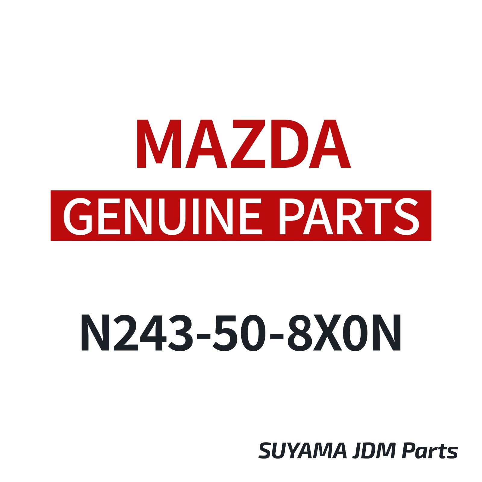 Genuine Mazda 2016-2021 Roadster MX-5 Miata Garnish Upper Molding N243-50-8X0N