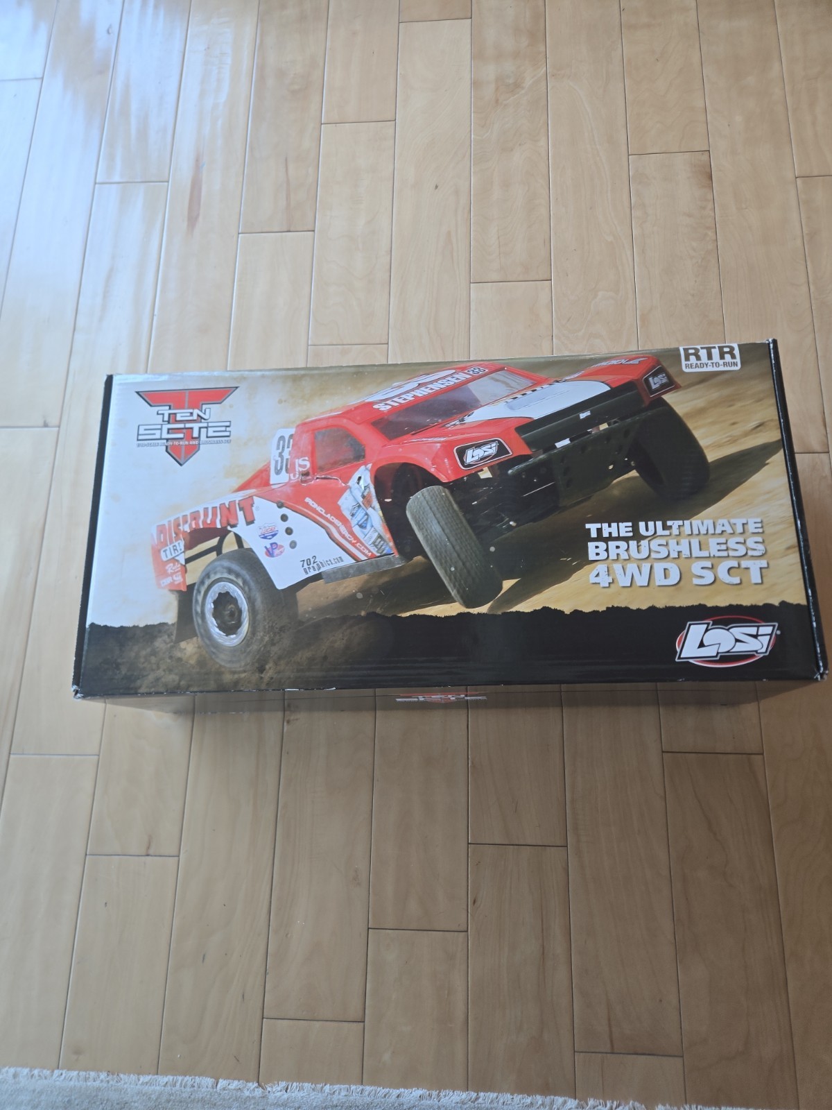 Vintage Team Losi Ten Scte 4wd Brushless Sct Discount Tire Edition Rare New 