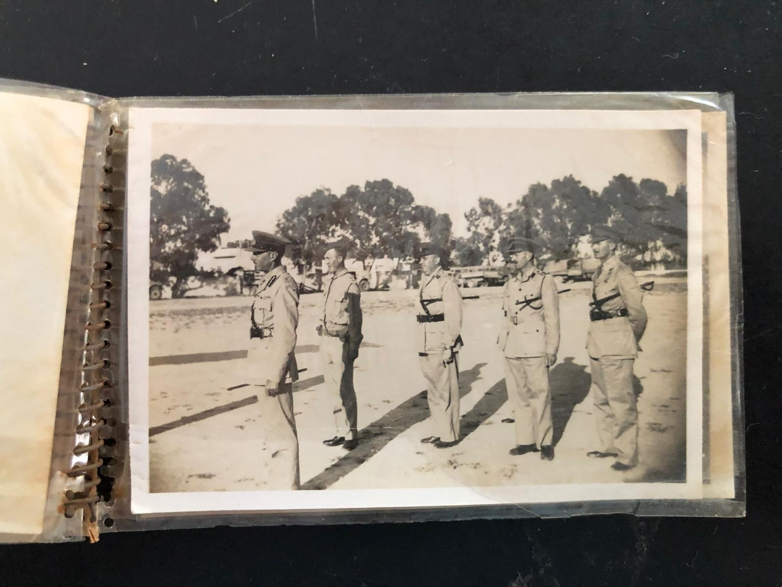 CYPRUS BRITISH ARMY PALESTINE JUDAICA WW2 FAMAGOSTA PHOTO ALBUM 1943