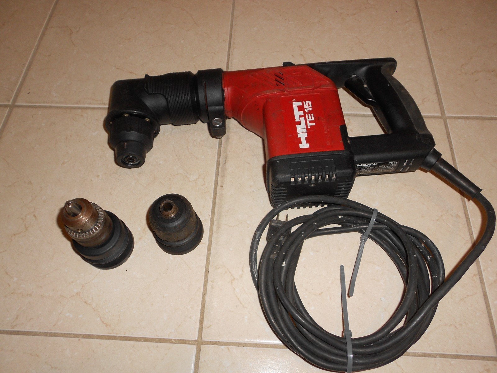 HILTI TE 15 ROTARY HAMMER DRILL HILTI TE AC RIGHT ANGLE DRILL HILTI TE 15 ROTARY HAMMER DRILL HILTI TE AC RIGHT ANGLE DRILL