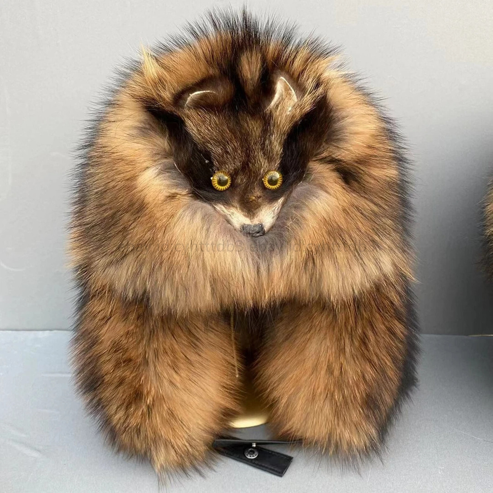 Men's Full Covered Real Natural Raccoon Fur Hat Russian Ushanka Hat Trapper Hat Men's Full Covered Real Natural Raccoon Fur Hat Russian Ushanka Hat Trapper Hat