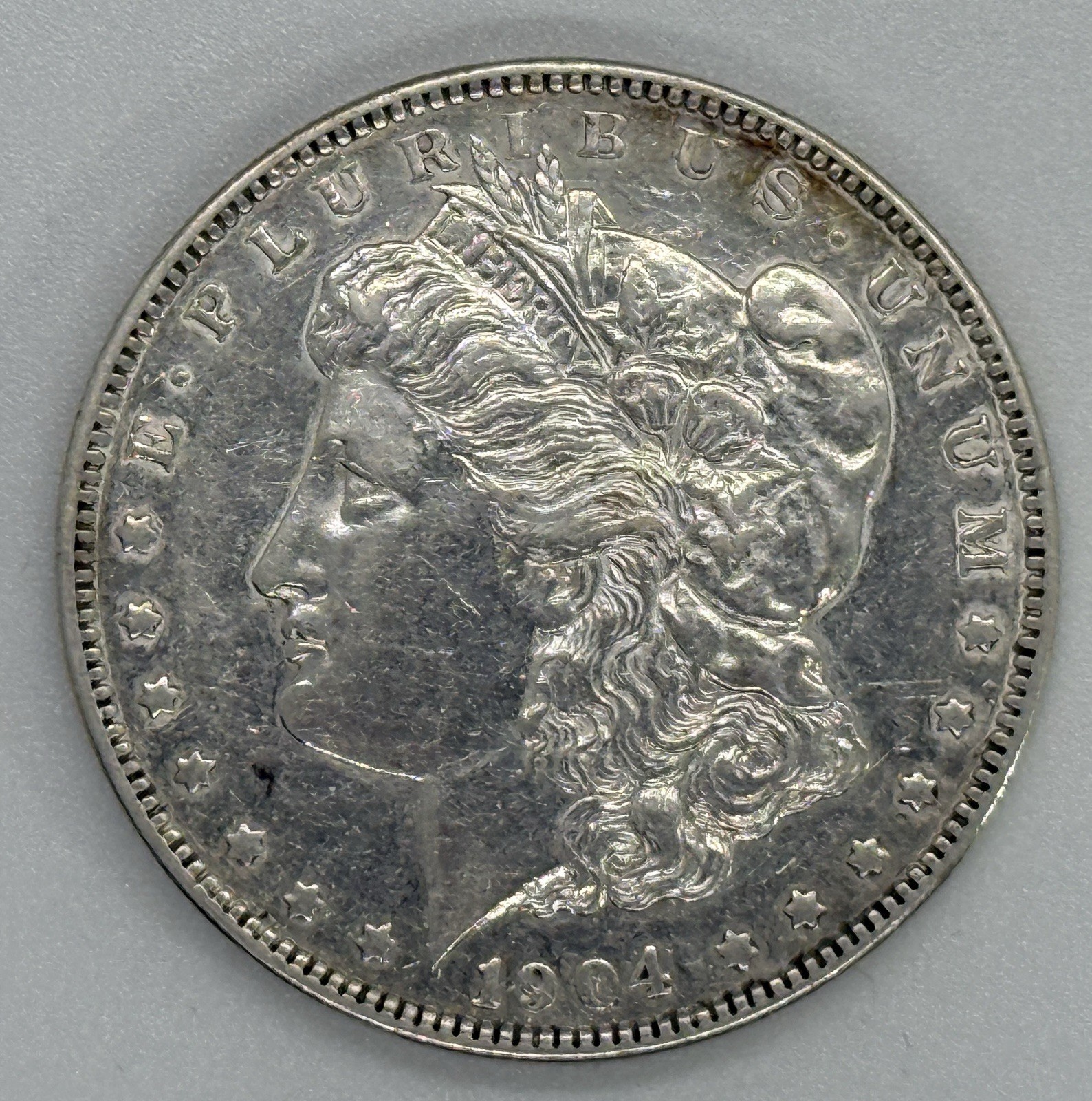 1904-O Morgan Silver Dollar AU+ Great Specimen Affordable WOW