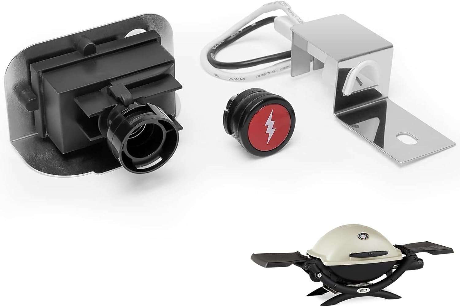 Genuine Weber 64868 Gas Grill Igniter Kit For Q1200 Q2200 Models