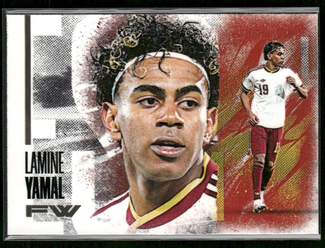Lamine Yamal 2026 Futera Fx World Football Landscape #FXL100