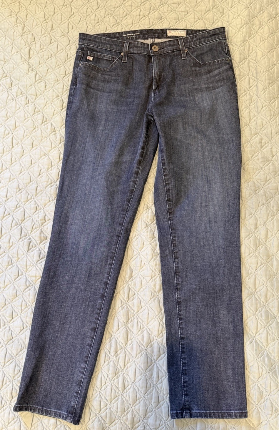 AG Adriano Goldschmied Designer Women\'s Skinny Jeans 28R  Contour 360 Authentic 