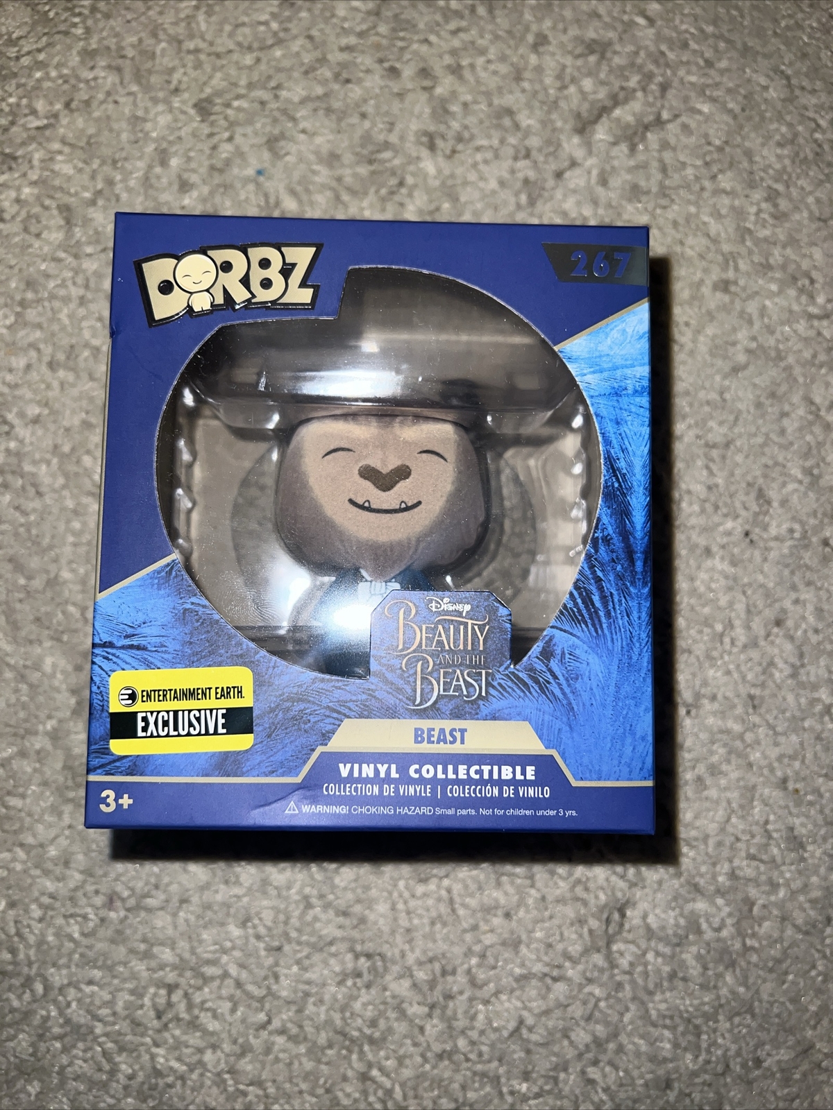 Funko Dorbz Disney #267 Flocked Beast Entertainment Earth Exclusive
