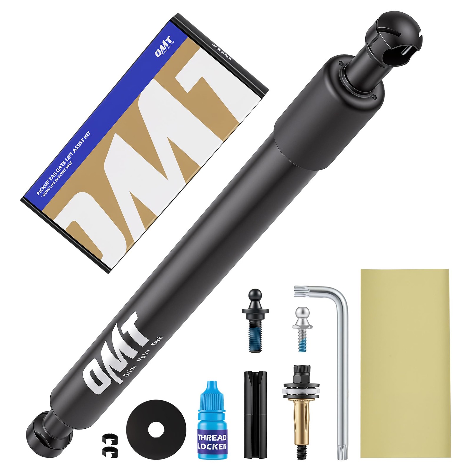 OMT Tailgate Assist Kit Compatible with 02-08 RAM 1500, 03-09 OMT-43300 