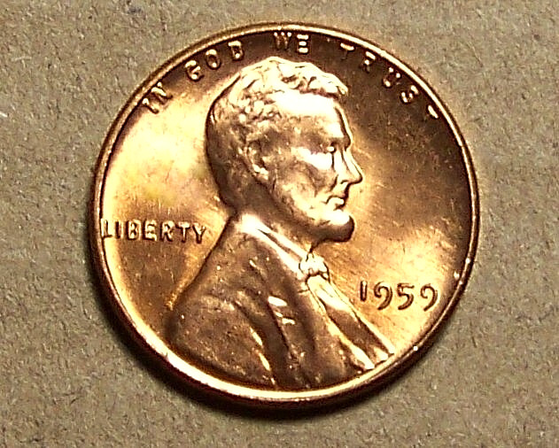1959   P    1ST    YEAR     Lincoln Memorial Cent    COIN            90518206-05