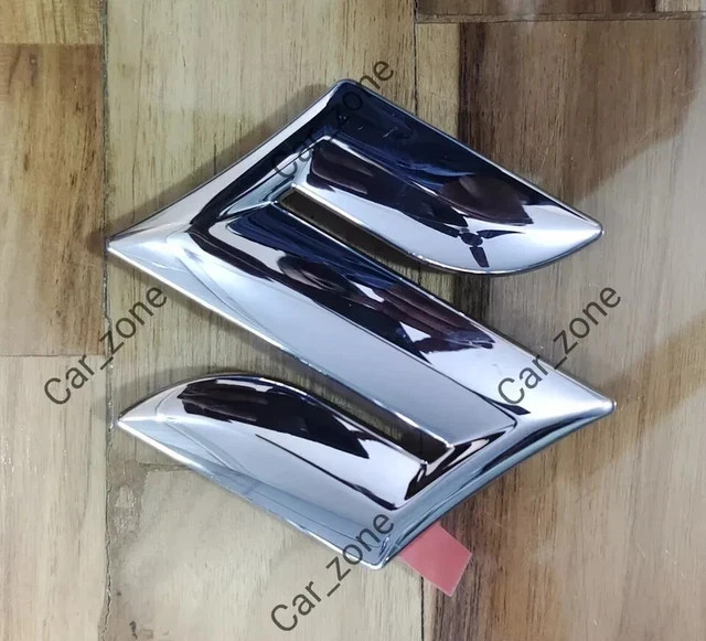 10 Centimetre Emblem Chrome Logo Badge For Suzuki Cars 77811M54GC0