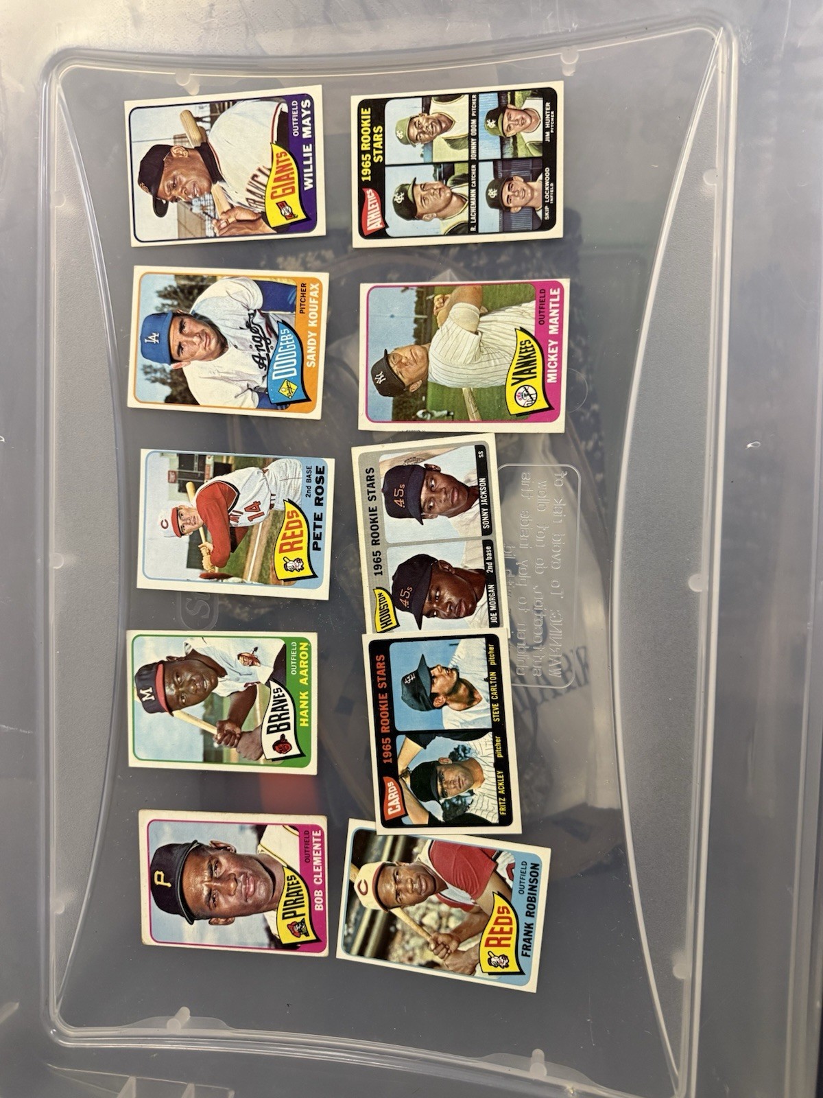 1965 Topps Card Entire Set #1-598