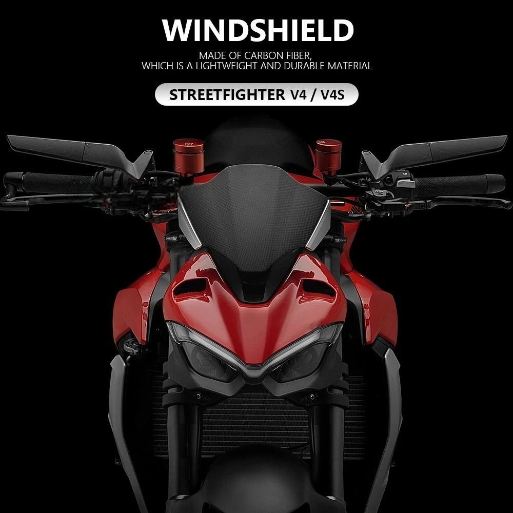 Sport Windscreen For Ducati Streetfighter V4 V4S 2021-2024 Moto