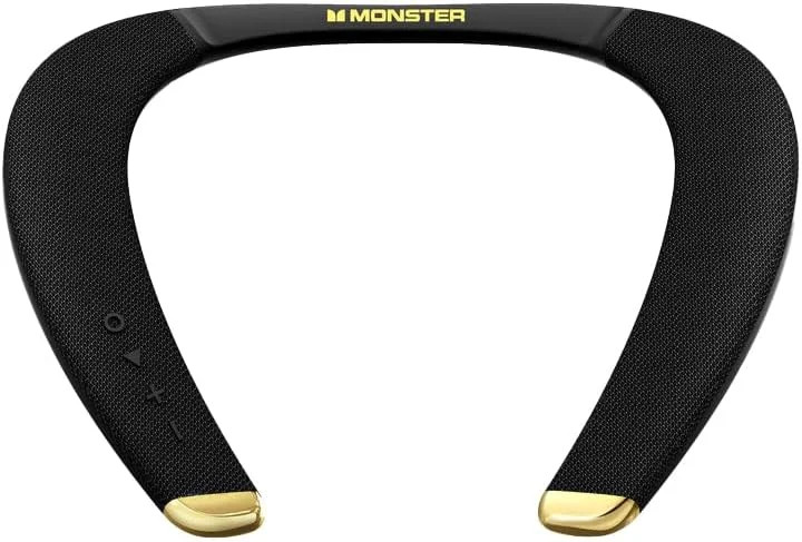 Monster Boomerang Petite Neckband Bluetooth Speakers, Neck Speaker with 15H Play