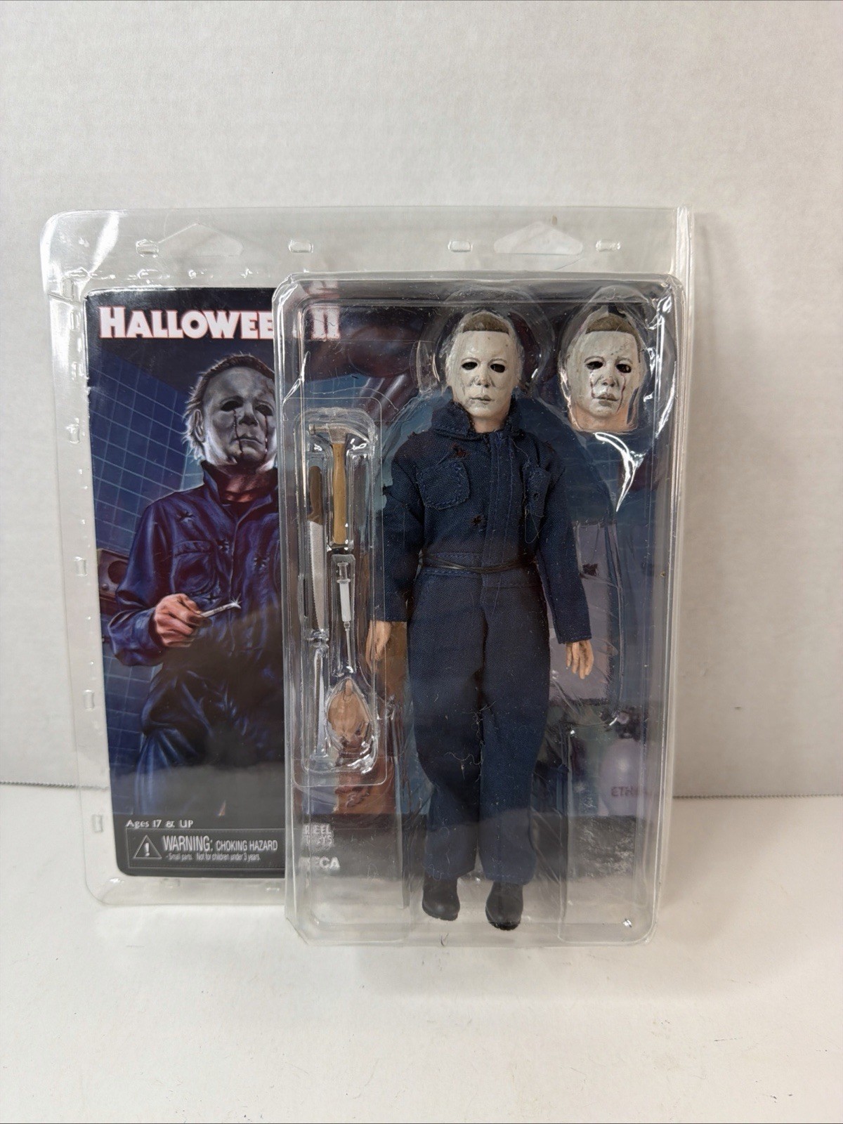 NECA Halloween 2 Michael Myers Clothed Retro Style 8in Action Figure NEW