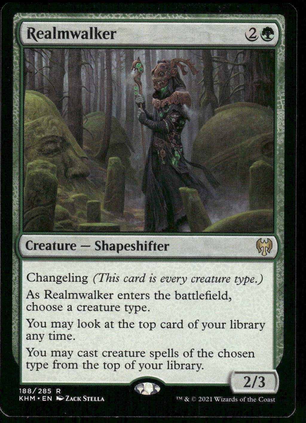 1x Realmwalker - Kaldheim - NM - MTG