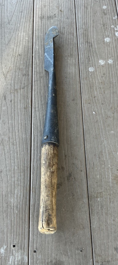 Antique Hand Forged Bark Spud Bark Peeler