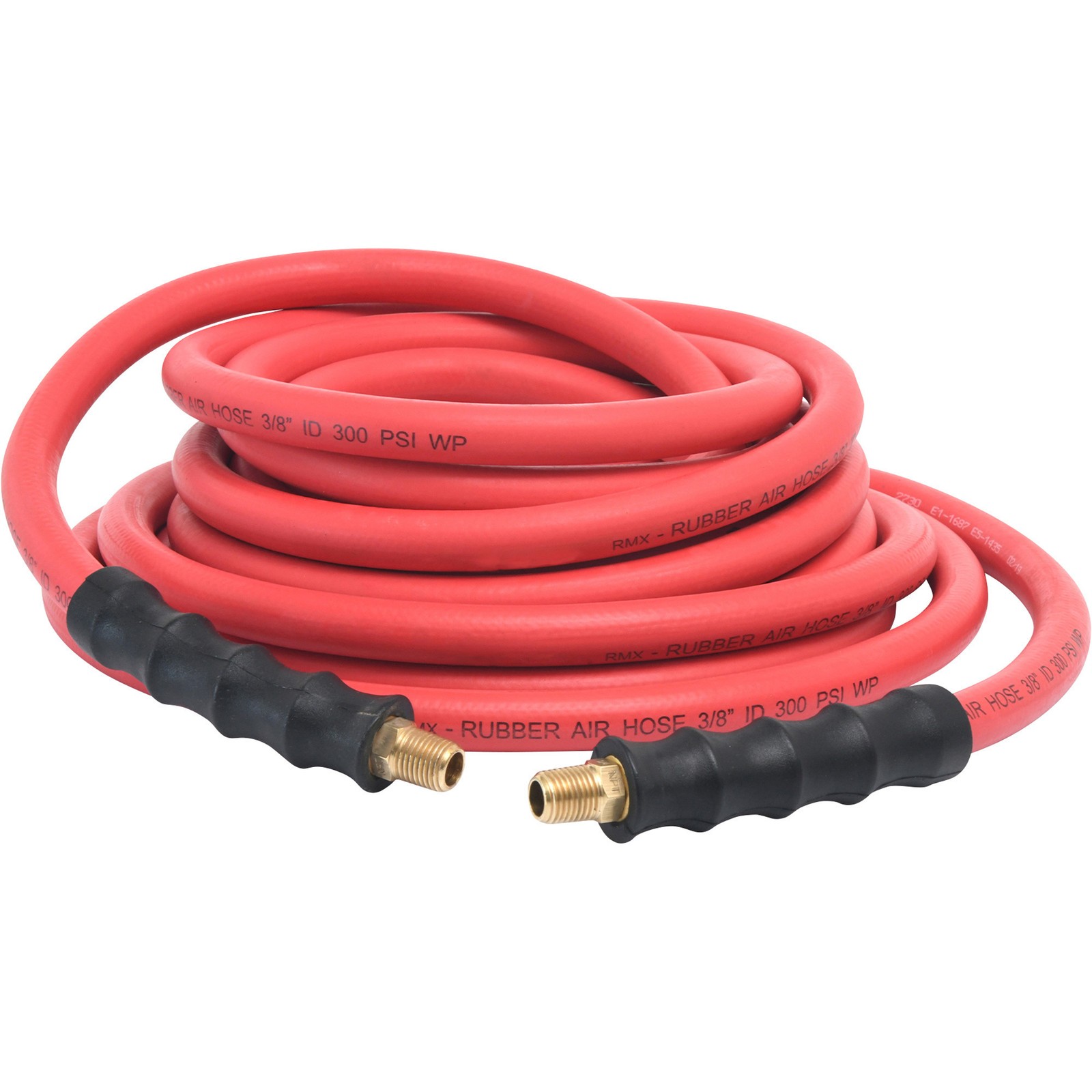 Ironton Rubber Air Hose, 3/8in. x 25ft., 300 PSI Ironton Rubber Air Hose, 3/8in. x 25ft., 300 PSI