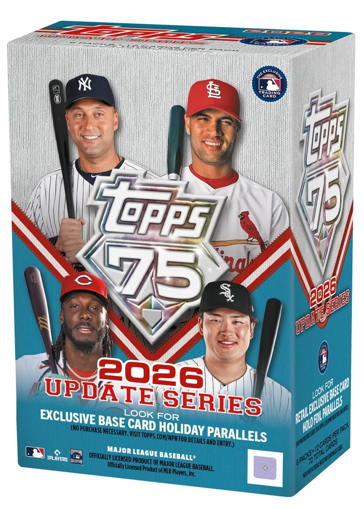 2026 Topps Update Series Baseball Value Box New Sealed PRESALE Ships Oct 14th