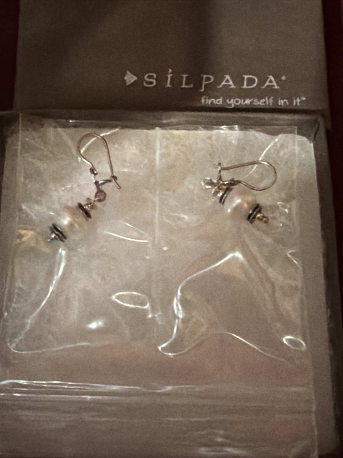 Silpada Light the Way - Pearl Dangle Earrings New Sealed 925 Sterling Silver IL Silpada Light the Way - Pearl Dangle Earrings New Sealed 925 Sterling Silver IL