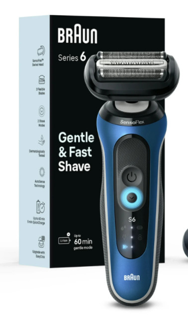 Braun Series 6 6120s Rechargeable Wet & Dry Shaver Braun Series 6 6120s Rechargeable Wet & Dry Shaver