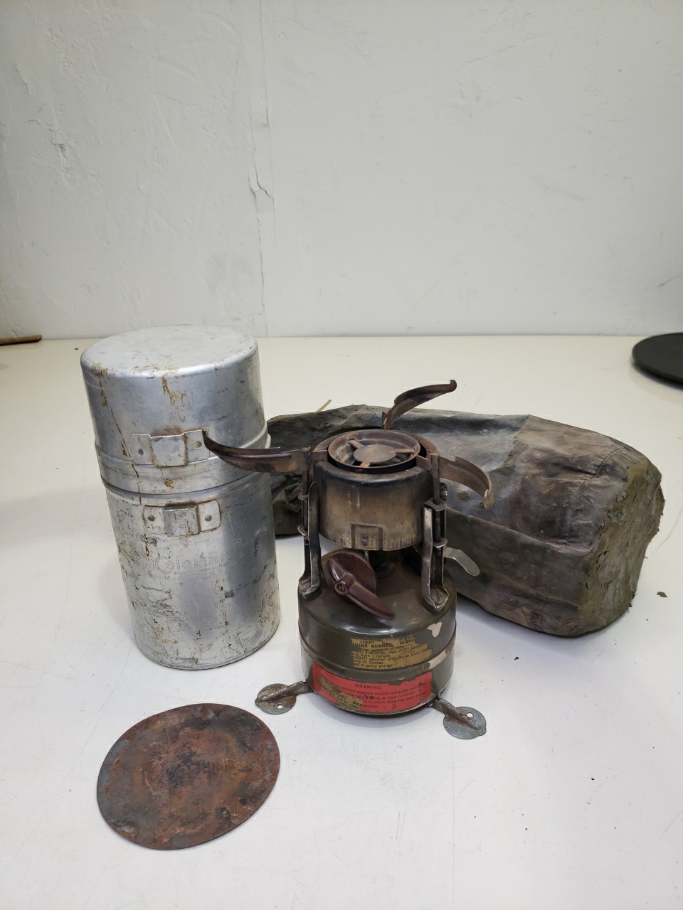 Rogers Model M1950 536 Military Stove 1966 With Case Coleman