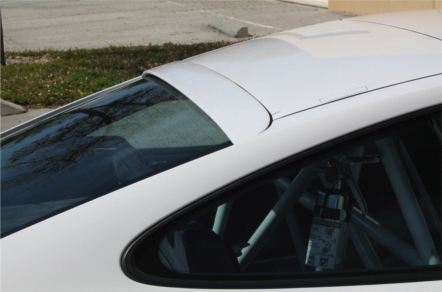 2005-12 Porsche 997 Turbo C4S C4 C2 Roof Glass Spoiler  Tape On FRP Made in USA