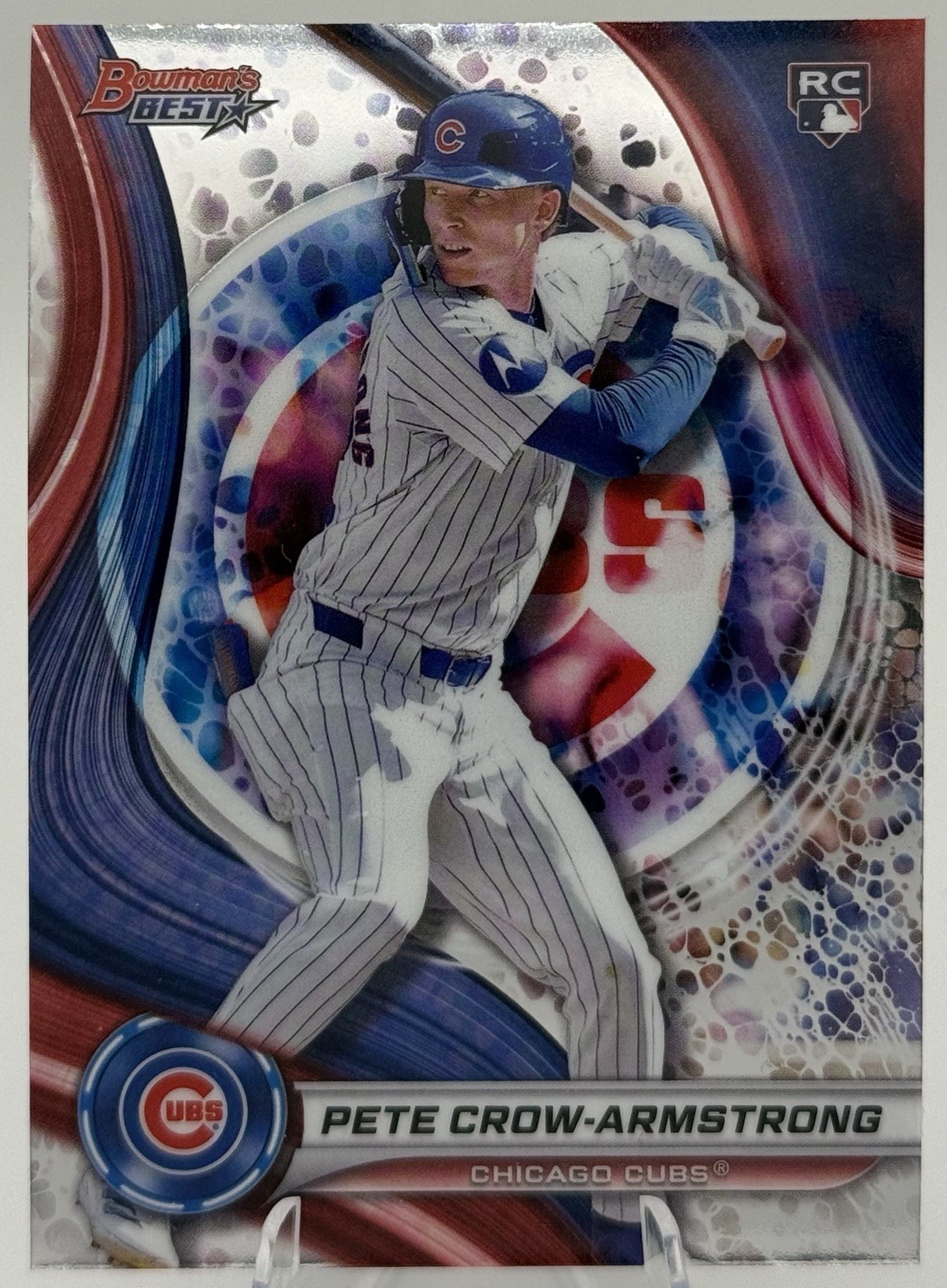 2024 Bowman's Best Rookie Pete Crow-Armstrong Chicago Cubs RC #17 2024 Bowman's Best Rookie Pete Crow-Armstrong Chicago Cubs RC #17