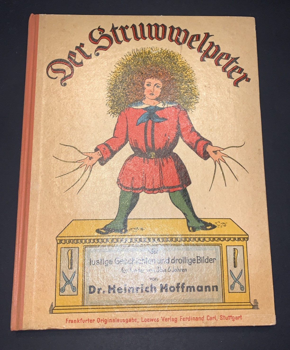 Vintage Der Struwwelpeter Dr Heinrich Hoffmann German Childrens Book