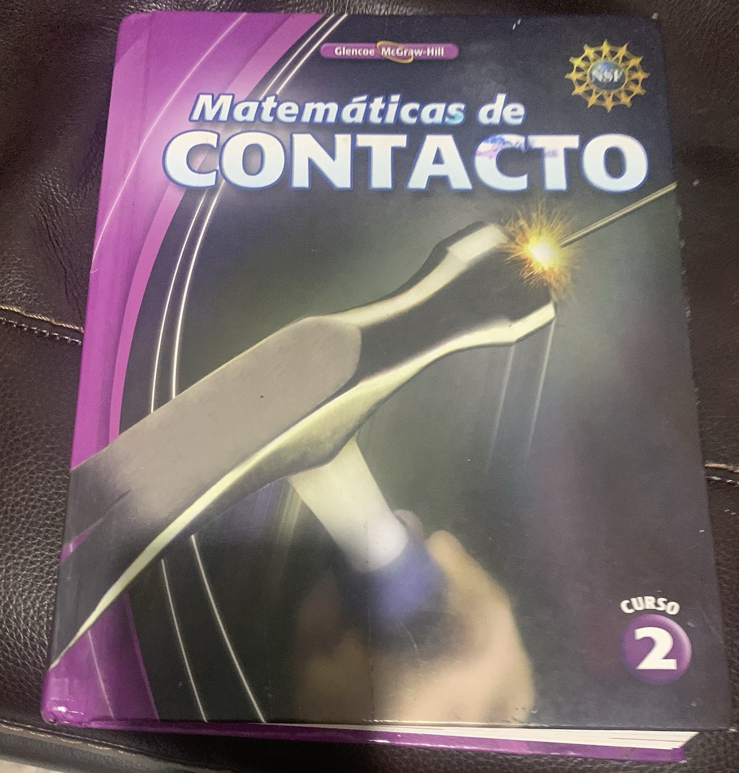 Glencoe McGraw-Hill Matemáticas de CONTACTO Curso 2 Spanish Hardcover Textbook Glencoe McGraw-Hill Matemáticas de CONTACTO Curso 2 Spanish Hardcover Textbook