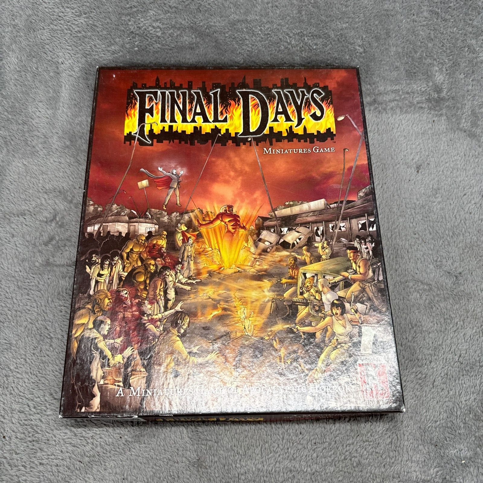 VTG Final Days Miniatures Game Apocalyptic Horror OPEN BOX