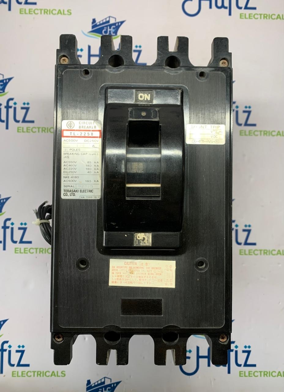 TERASAKI ELECTRIC TL-225B Molded Case Circuit Breaker 175 A 3 POLE 