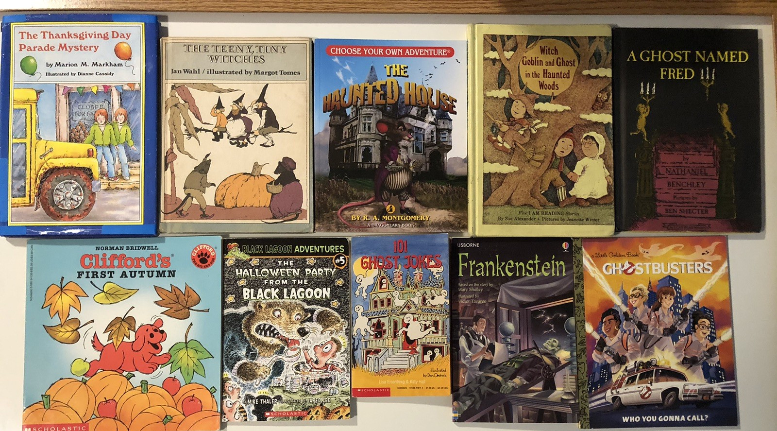 Mixed Lot Kids Spooky Scary Halloween Mystery Ghost Chapter Paperback Books