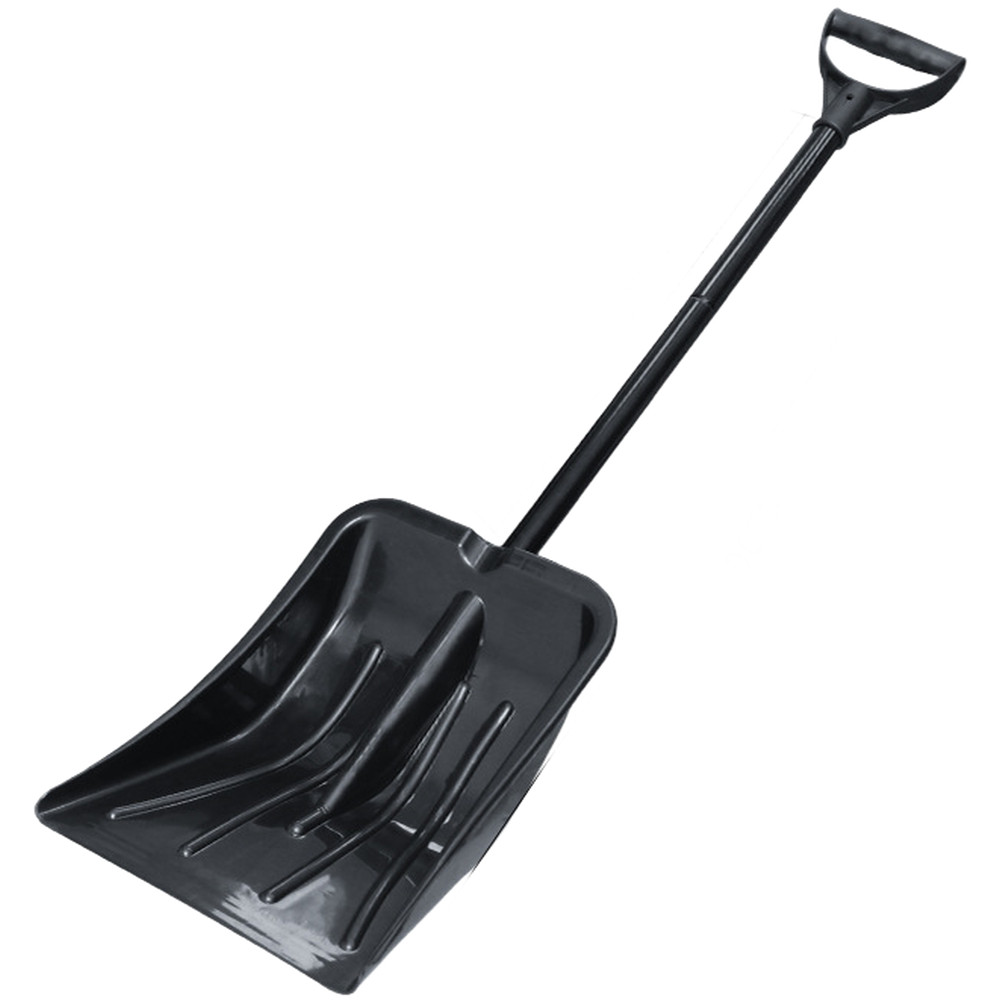 Snow Shovel with D-Shaped Grip Removable Design for Winter Snow Removal