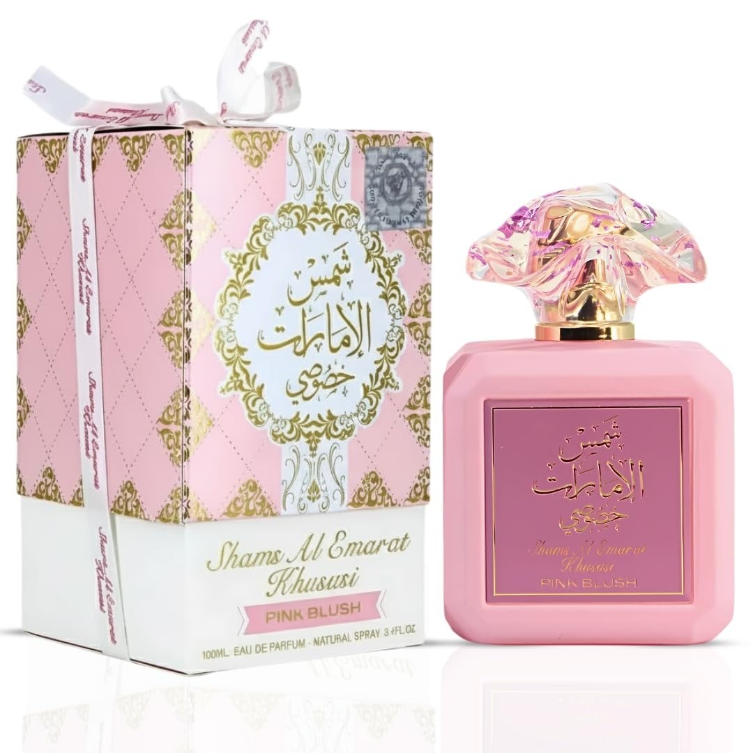 Ard al Zaafaran Pink Blush Shams - Raspberry, Marshmallow, Cream, EDP - 3.4 OZ