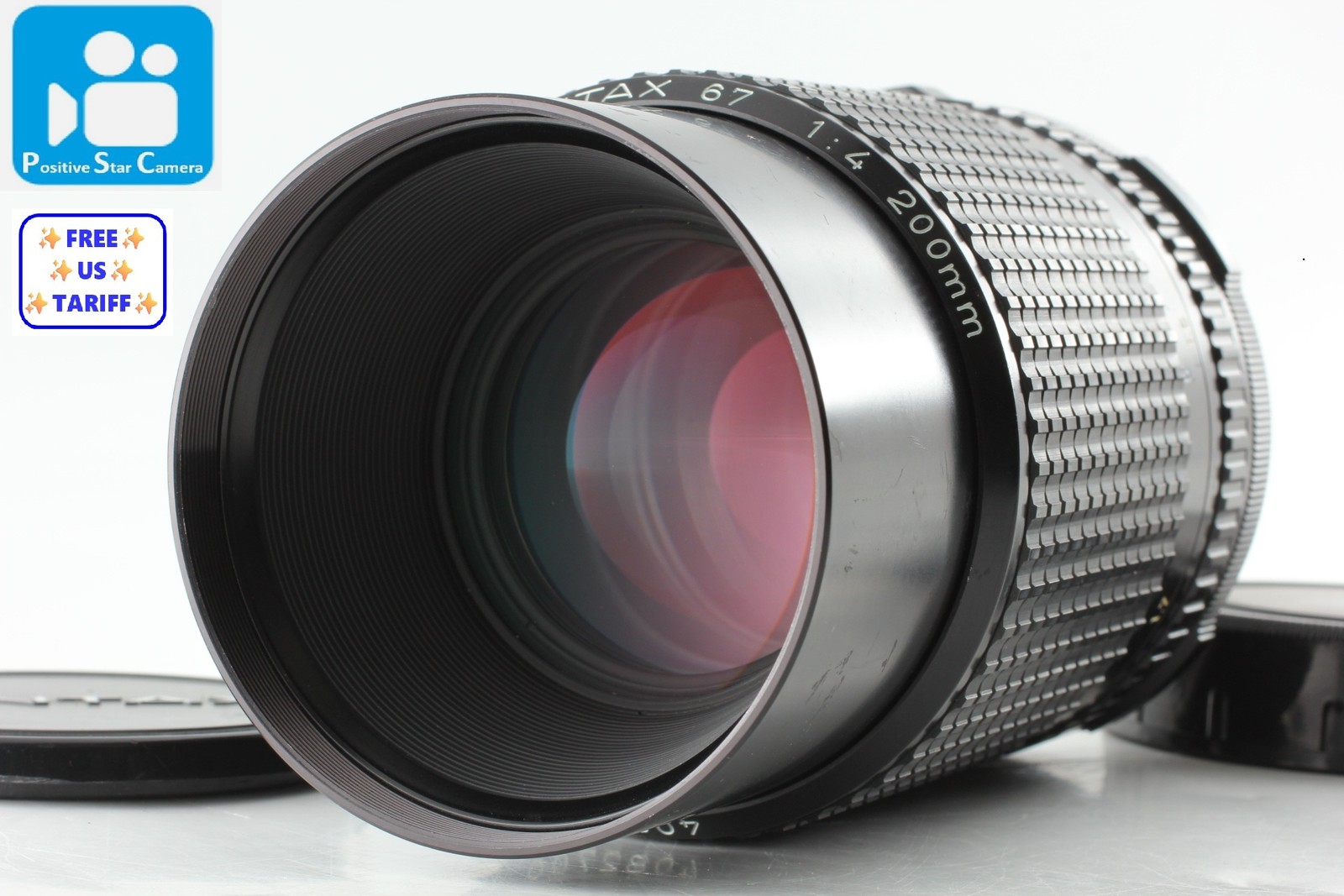 Late Model🎦👀✨Opt Top MINT✨ SMC Pentax 67 200mm f4 MF Lens for 6x7 67 JAPAN