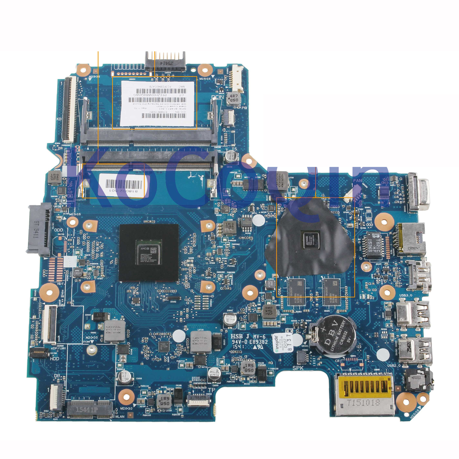 FOR HP PAVILION 14-AF 245 G4 A6 Motherboard A6-6310 E1-6015 A8-7410 Test OK