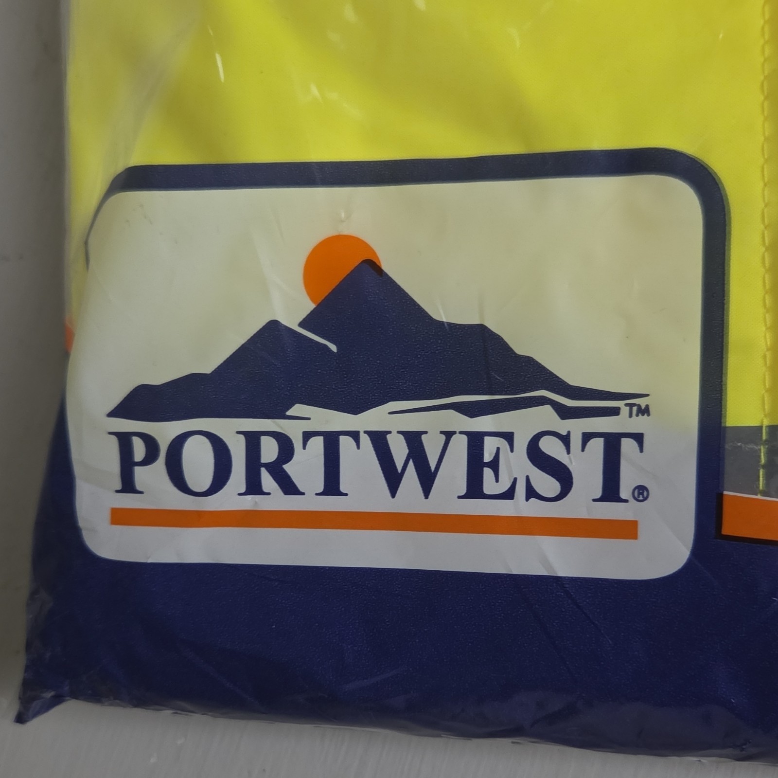Portwest UH440 Mens Waterproof Hi Vis Rain Jacket Reflective Lightweight Safety