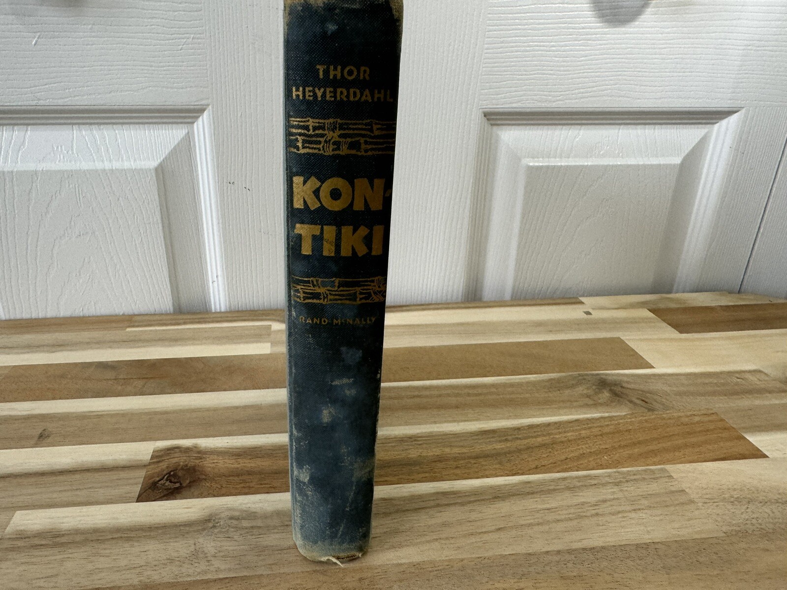✅Kon Tiki ✅Across the Pacific by Raft ✅Thor Heyerdahl ✅Hardcover ✅1950 ✅Rand Mc ✅Kon Tiki ✅Across the Pacific by Raft ✅Thor Heyerdahl ✅Hardcover ✅1950 ✅Rand Mc