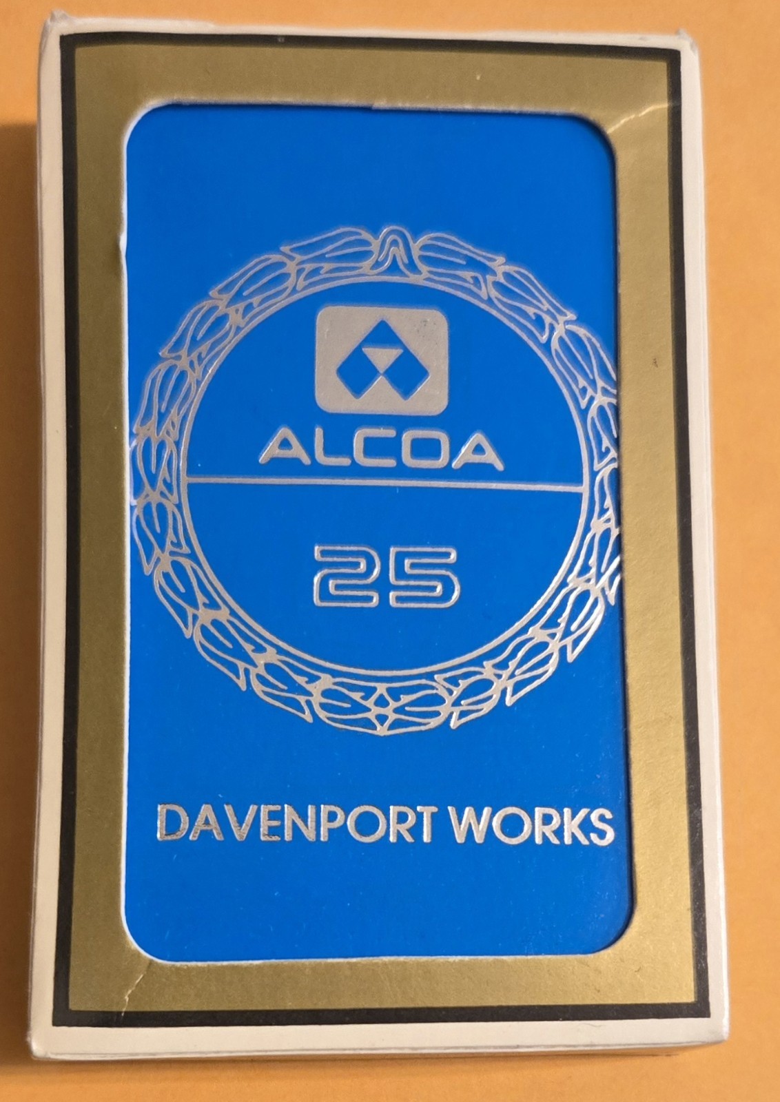 Nice VTG Alcoa Davenport Works 25 Unused Playing Cards 017 Nice VTG Alcoa Davenport Works 25 Unused Playing Cards 017
