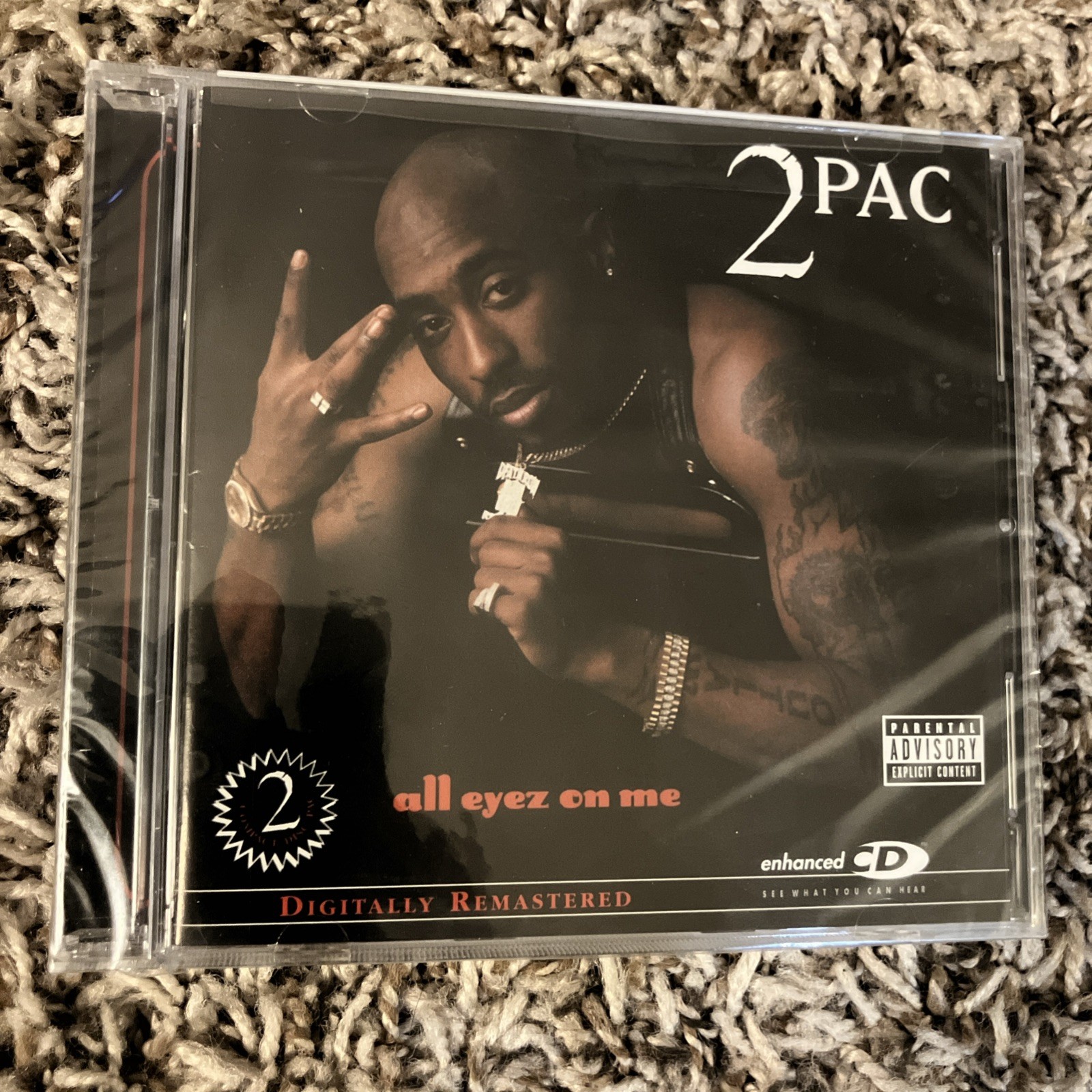 2Pac All Eyez on Me 2 CD 2004 Brand New Factory Sealed Tupac *RARE* 2Pac All Eyez on Me 2 CD 2004 Brand New Factory Sealed Tupac *RARE*