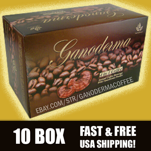 Ganoderma 4 in 1 Coffee w/ creamer- 10 box (200 ct) - 