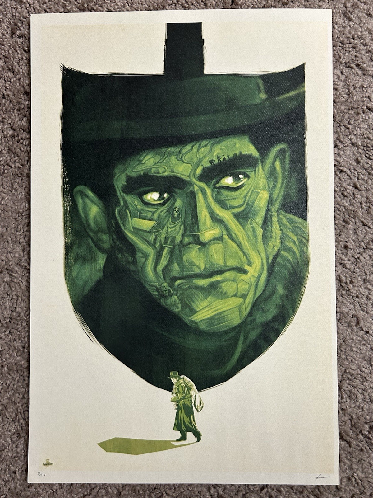 Phantom City Creative Boris Karloff The Body Snatcher 11x17 Print Limited Phantom City Creative Boris Karloff The Body Snatcher 11x17 Print Limited
