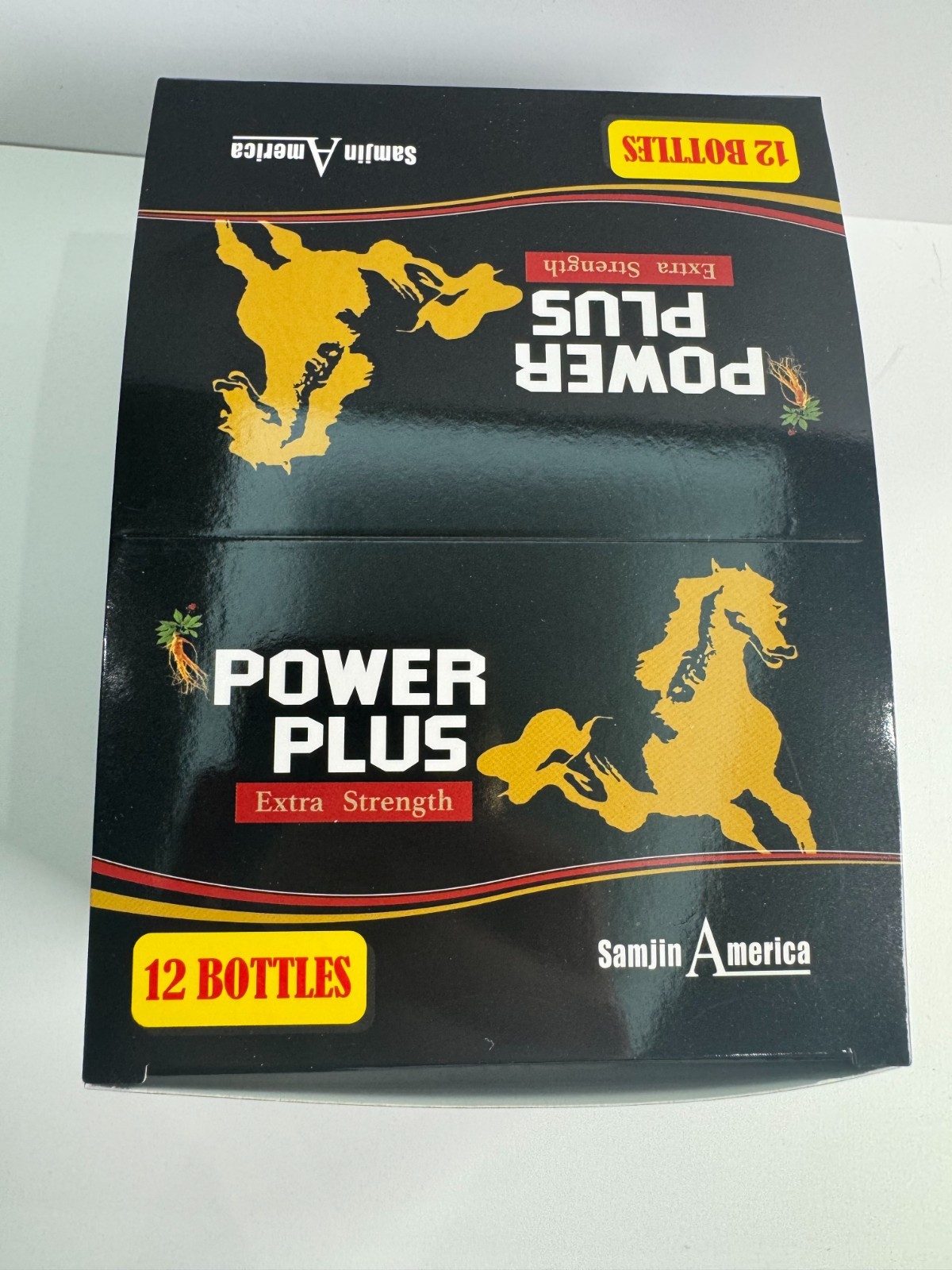 Power-Plus EX GINSENG capsules Supplement (12 Bottles/BOX)