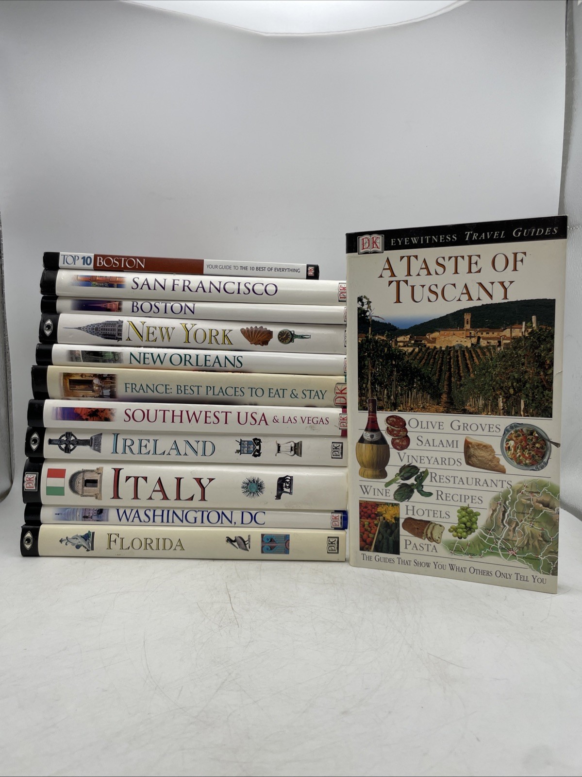 DK Eyewitness Travel Book Lot of 12 Guides that Show What Others Only Tell DK Eyewitness Travel Book Lot of 12 Guides that Show What Others Only Tell
