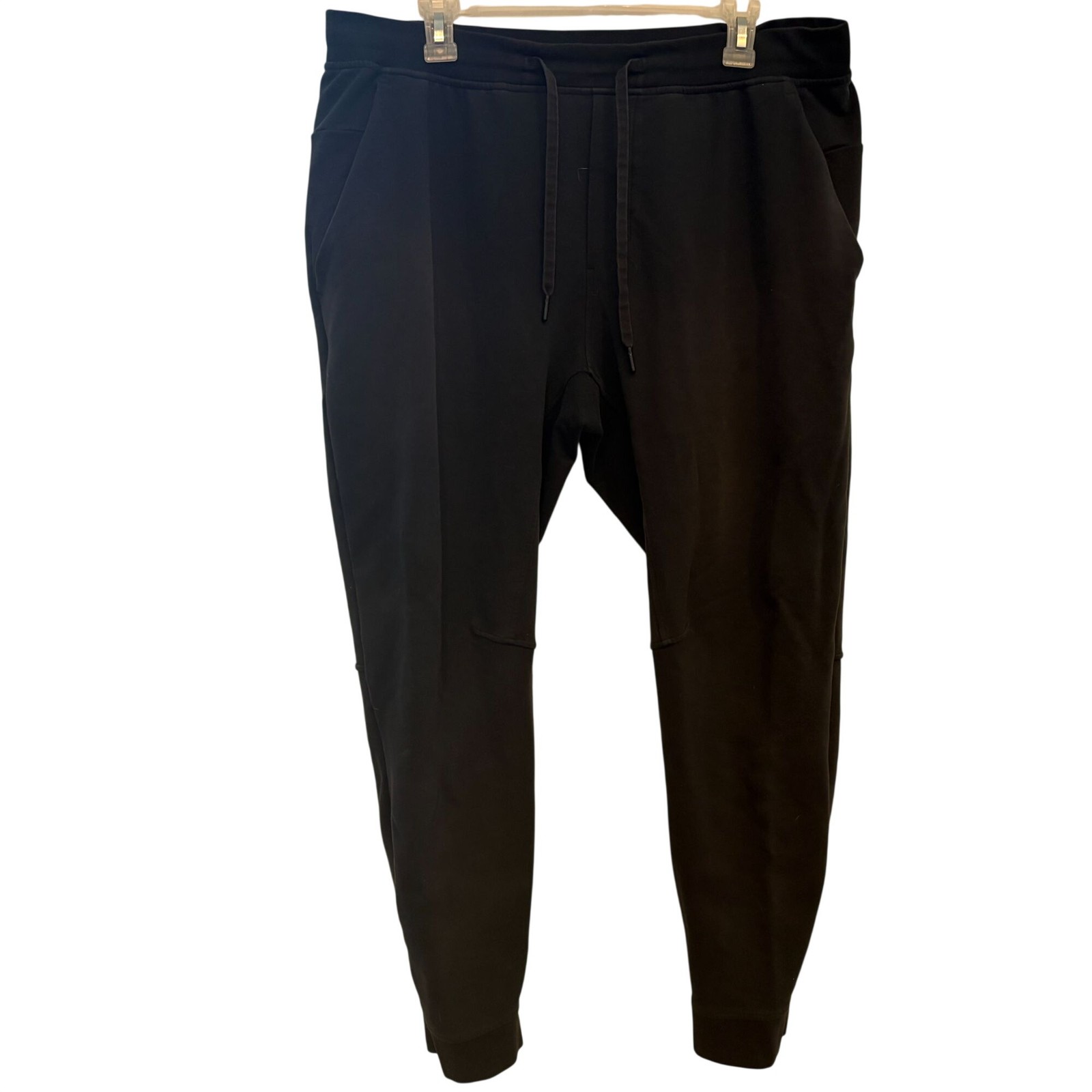 Lululemon City Sweat Jogger Pants Mens Size XL Shorter Black Lululemon City Sweat Jogger Pants Mens Size XL Shorter Black